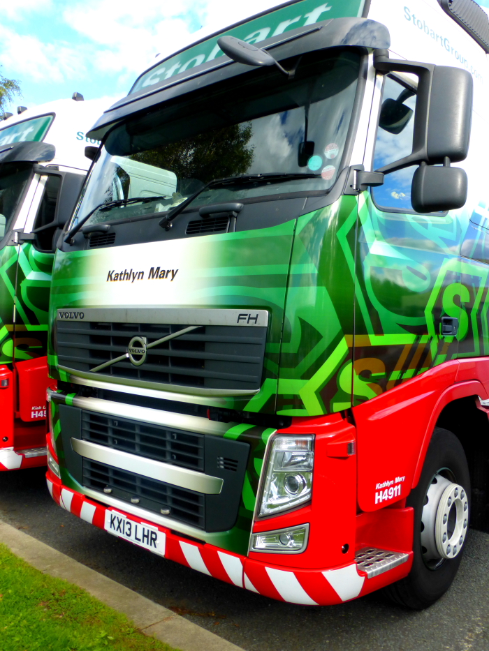 H4911 - KX13 LHR - Kathlyn Mary @ Stobart Carlisle Depot