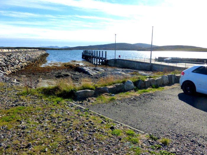 (483) At Borve, Isle of Berneray wating for Ferry to Leverburgh , Isle of Harris