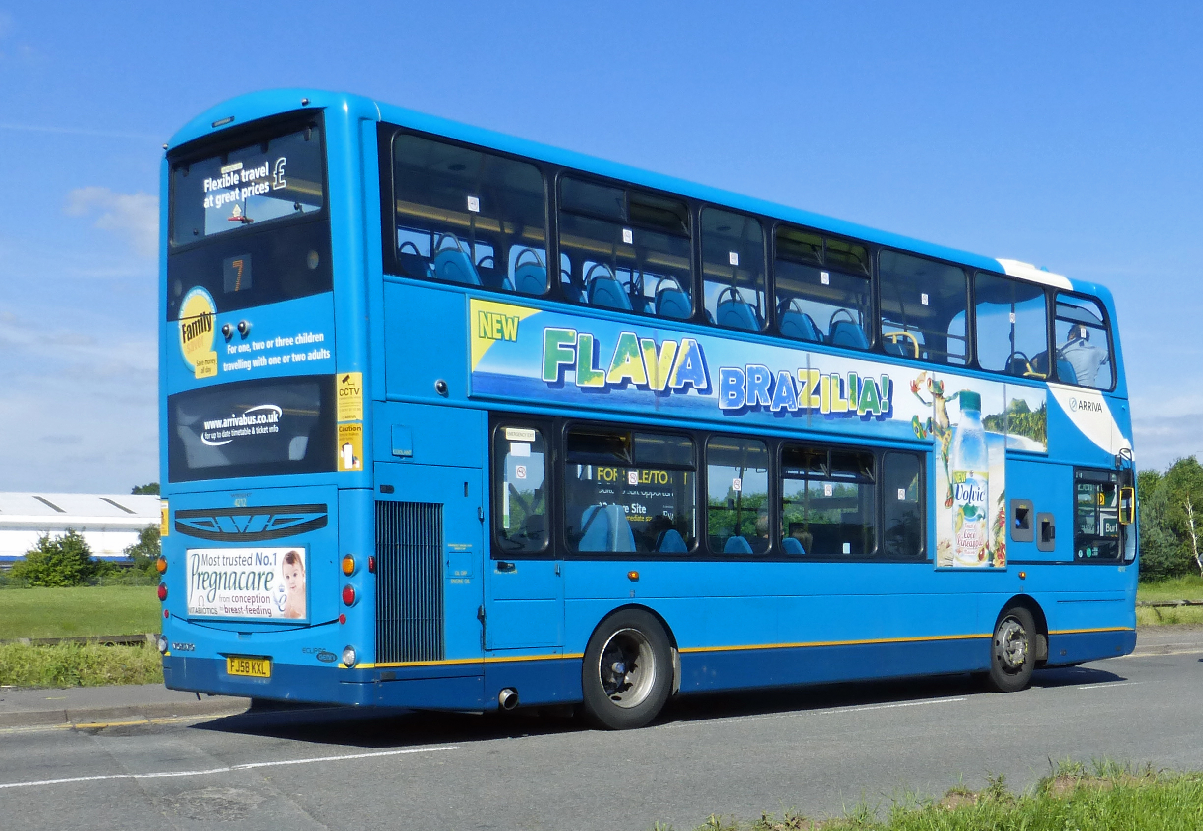 ARRIVA (FJ58 KXL) (4212) @ Fradley Park, Lichfield