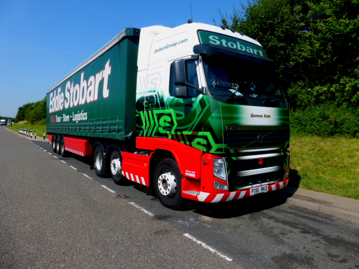 H4866 - PX61 BKD - GEMMA KATE @  A50 Eastbound - Derby