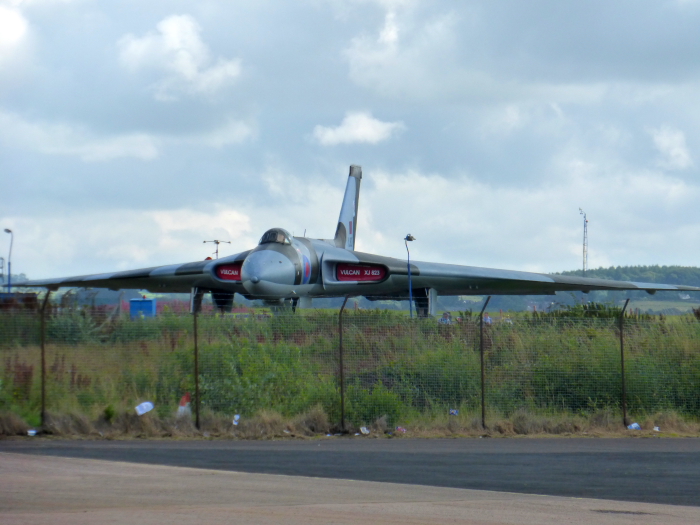 Royal Air Force (XH 558) (G-VLCN) Vulcan Bomber @ Stobartfest, Carlisle Airport