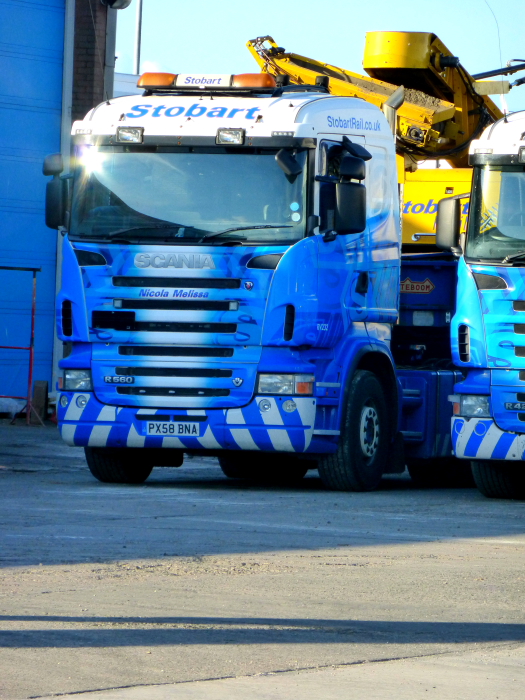 Stobart Rail - RV232 - PX58 BNA - Nicola Melissa @ Stobart Depot Carlisle