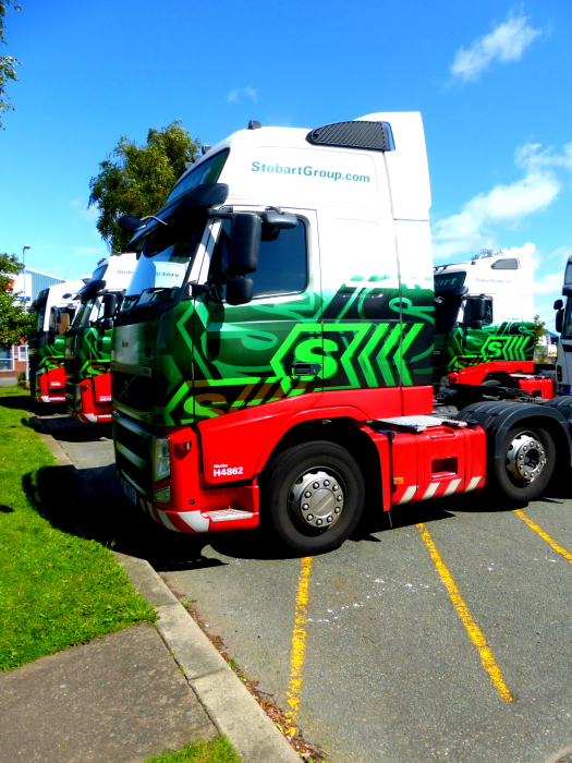 H4862 - PX61 BJV - Harley @ Stobart Depot Carlisle