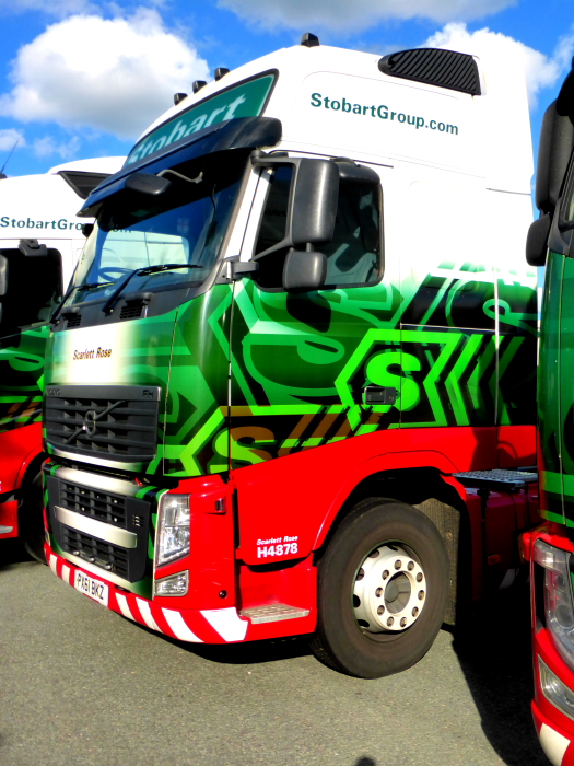 H4878 - PX61 BKZ - Scarlett Rose @ Stobart Depot Carlisle