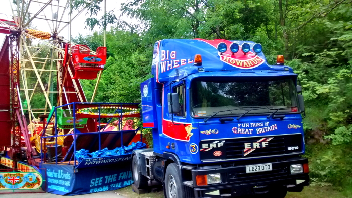 HOWARD BROS FUN FAIR (3) - BIG WHEEL (L823 OTO ) @ Crich Tram Museum
