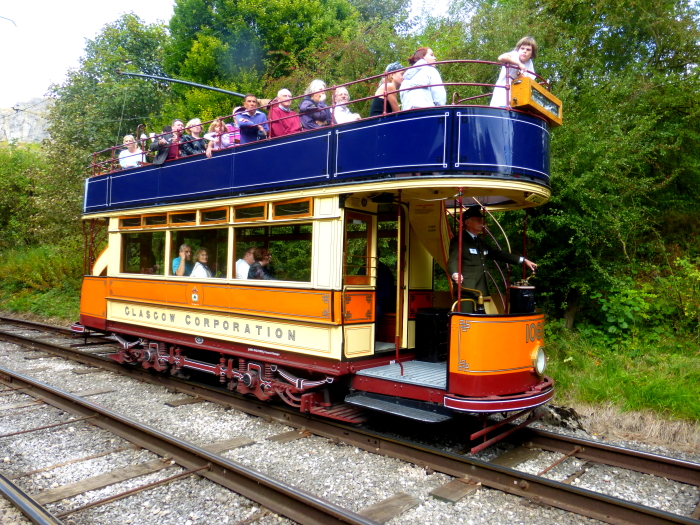 Glasgow 1068 (1919) @ Electric 50 @ Crich Tramway Museum