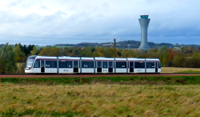 266 (2014) CAF Urbos 3  between Airport to Ingliston Park & Ride