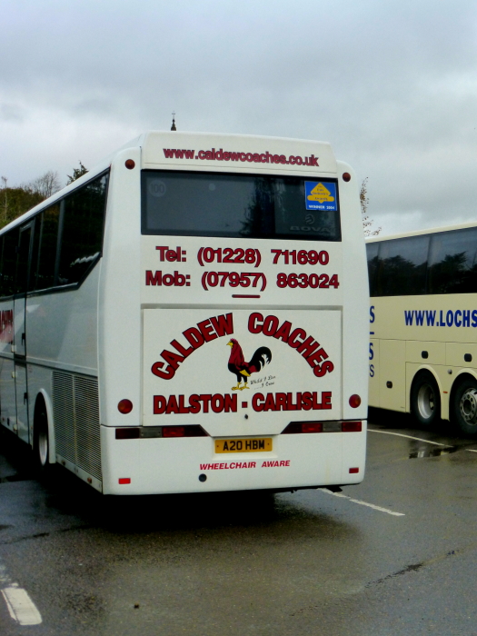 CALDOW Coaches of Carlisle (A20 HBM) @ Moffat Services