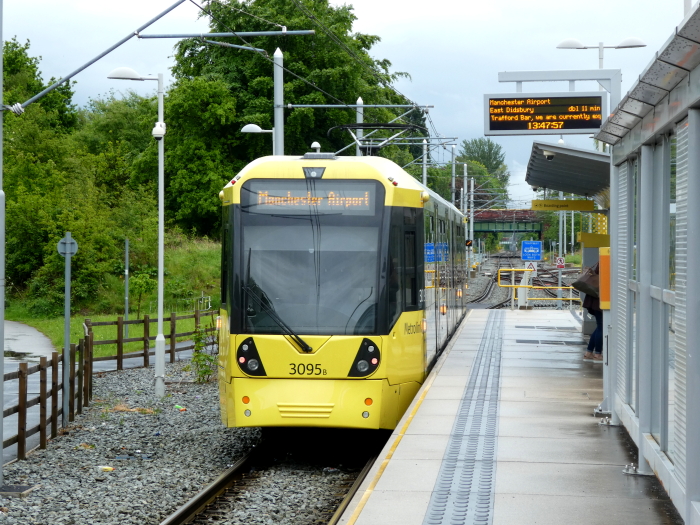 3095 (2016) Bombardier M5000 Flexity Swift @ St Werburgs Road