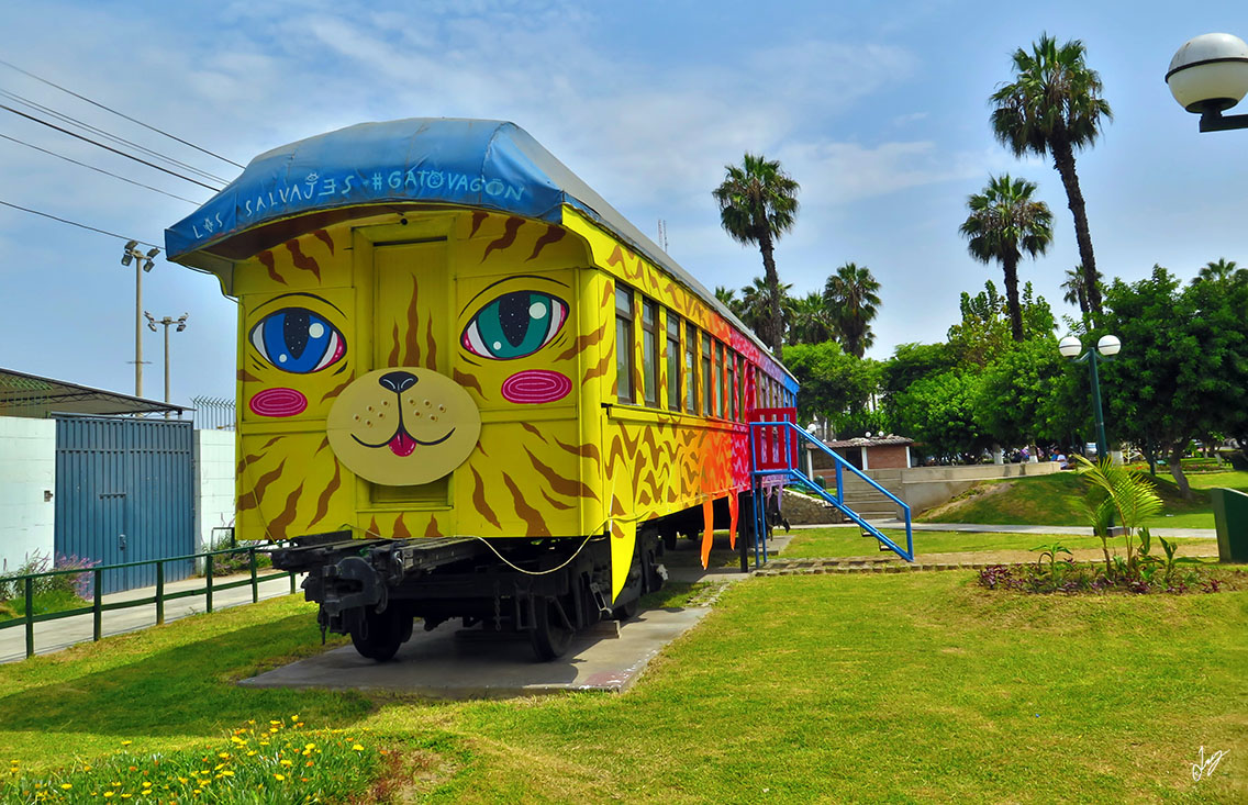 IMG_9106 Train at Childrens Park in Barranco, Lima