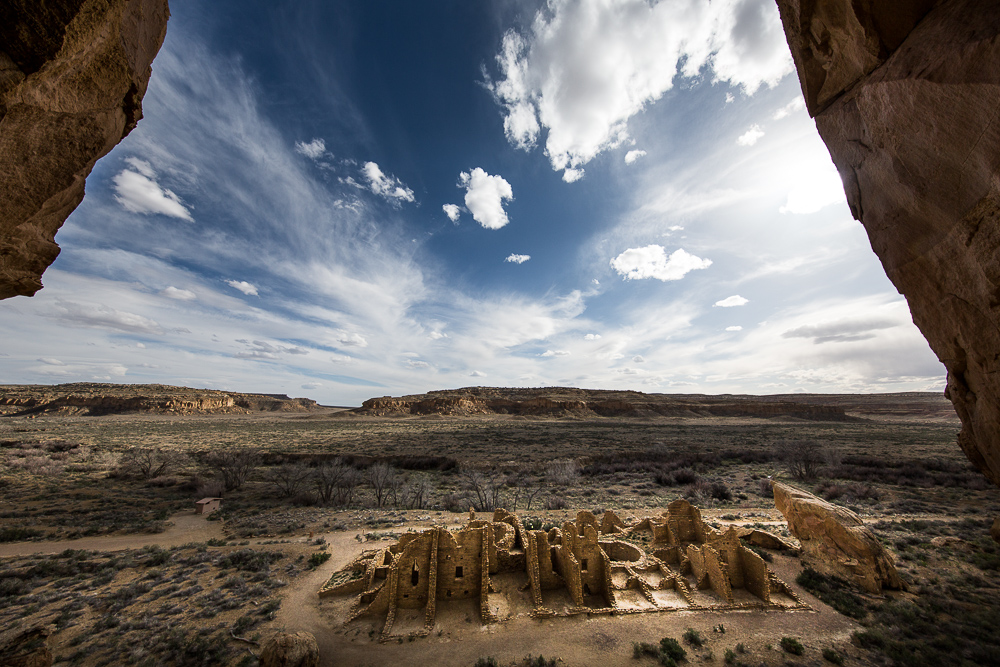 A view from the mesa on one of a number of settlements in the canyon. CZ2A9109.jpg