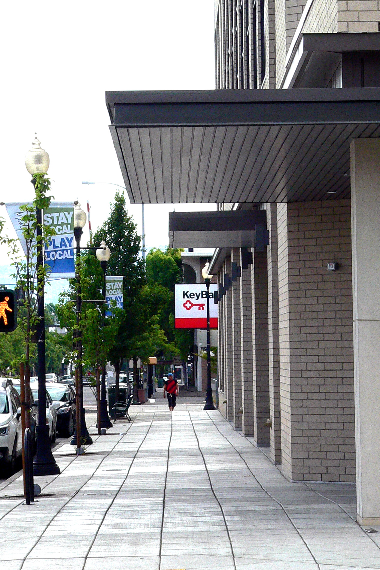 Main Street Perspective on Sunday Morn