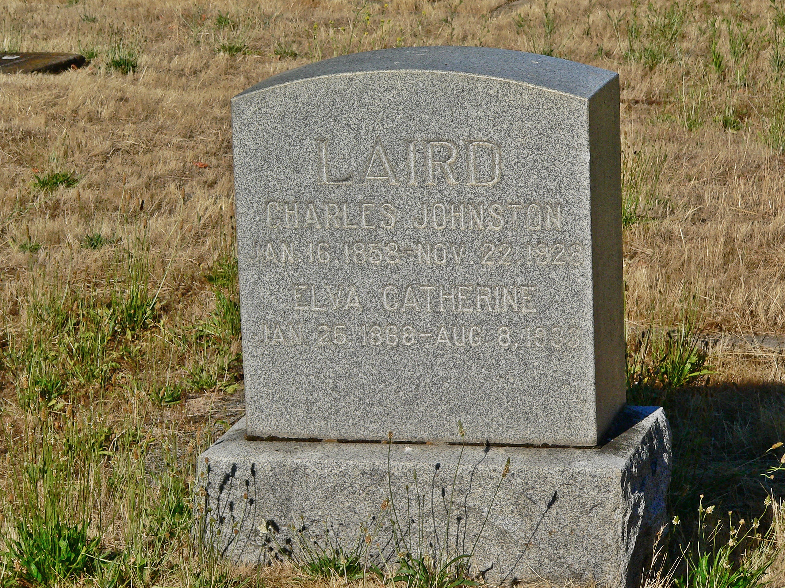 Laird, Charles J & Elva C