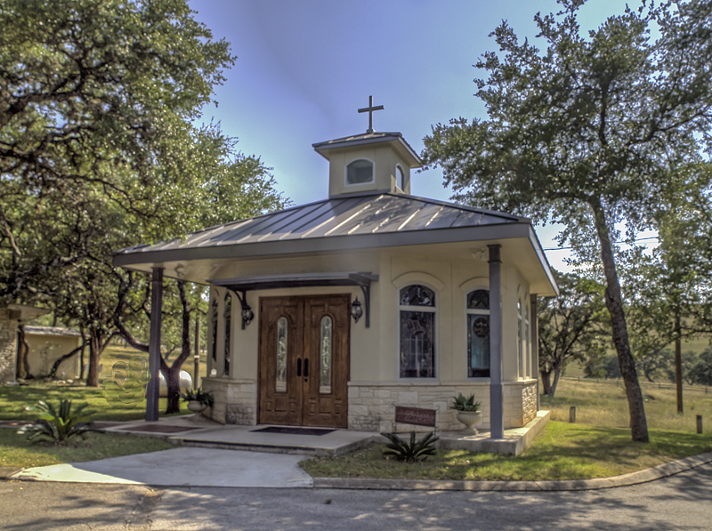 Not a church but a chapel.  Canyon City, TX