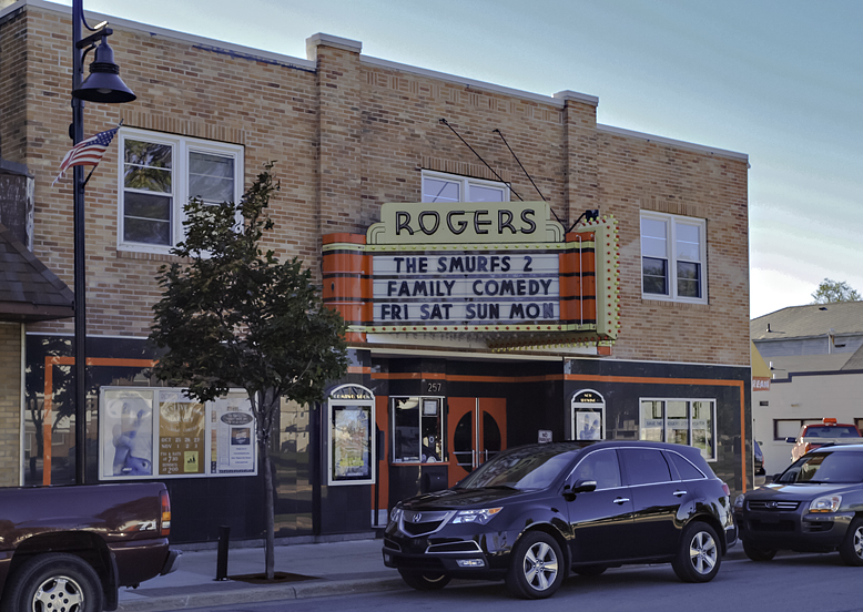 You can see this theater in Rogers City, MI