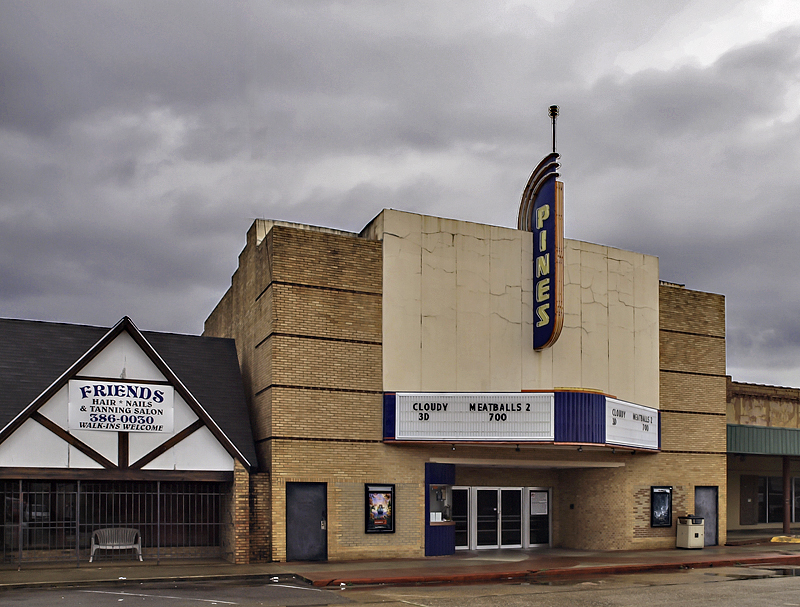 The Pines theater is in Silsbee, Texas