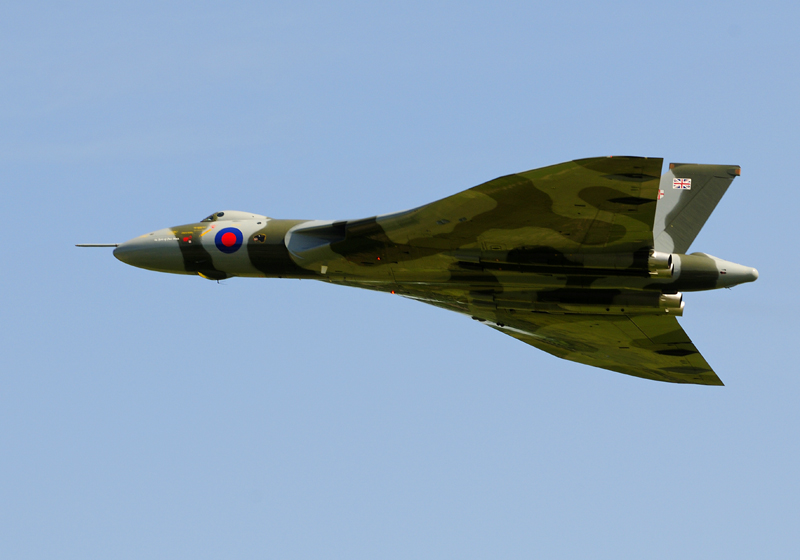 XH558 Level Flight