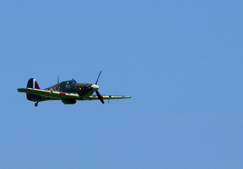 Hurrican in Level Flight