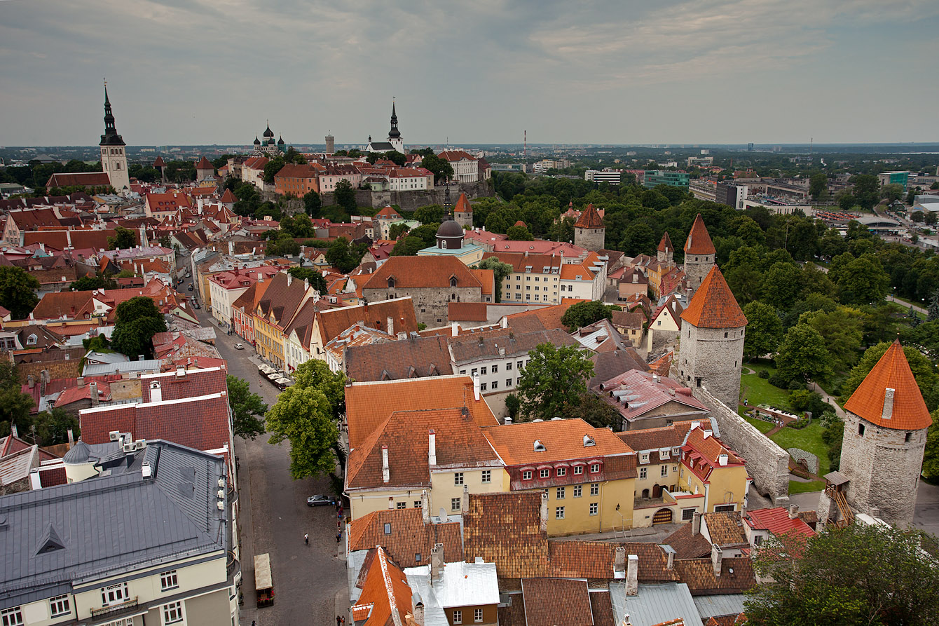 View from Oleviste Church