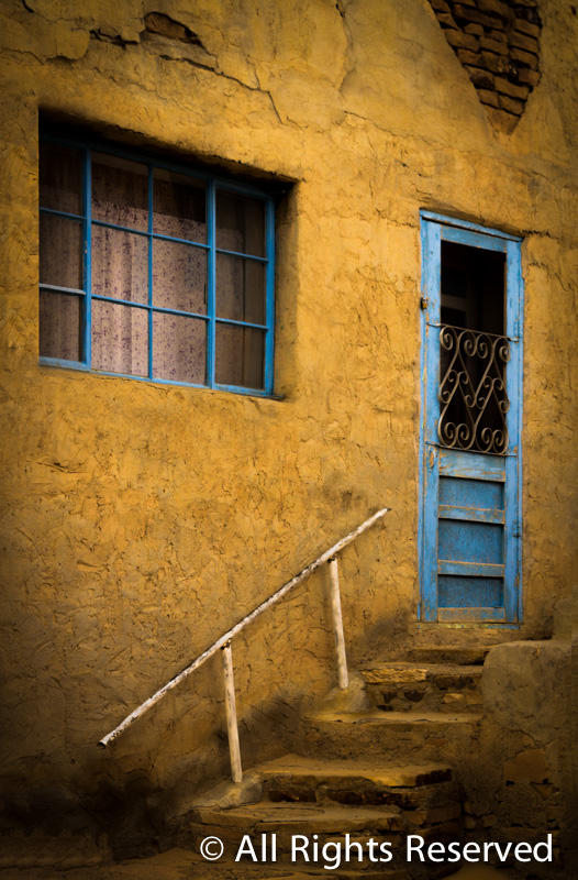 Acoma Old Blue Door