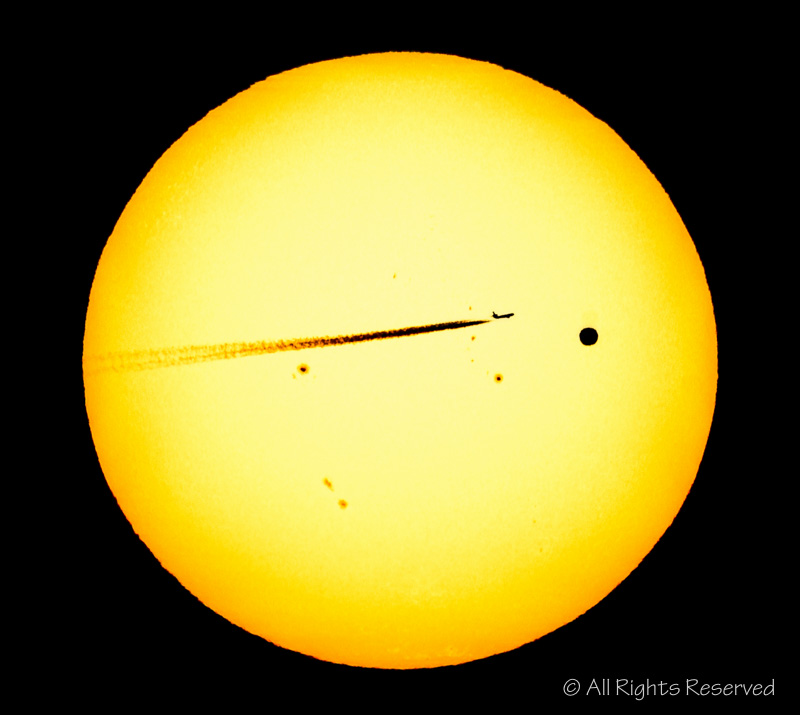 Sun Sunspots Venus UPS