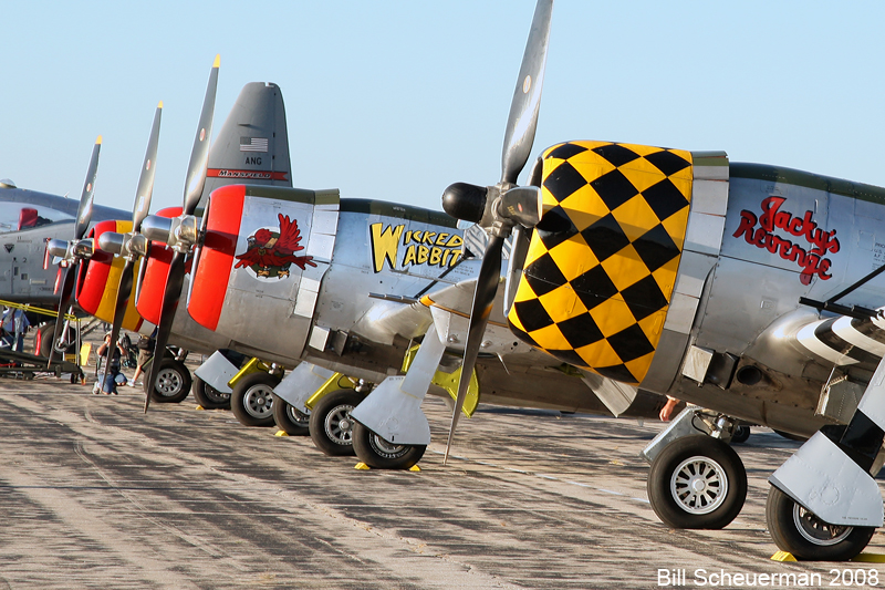 P-47 line-up
