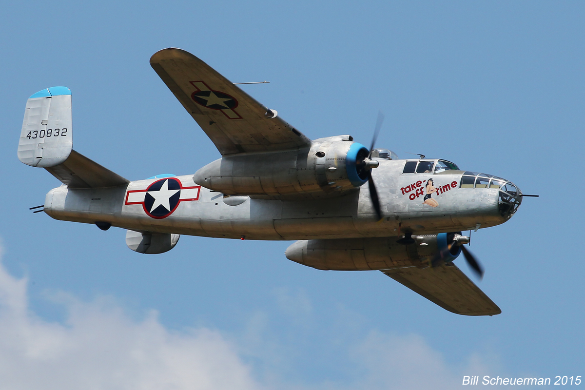 B-25 Take-off Time