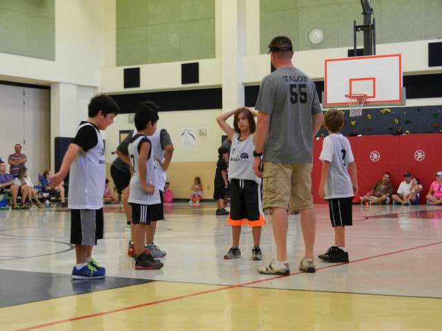 Reilly and Jaces basketball game