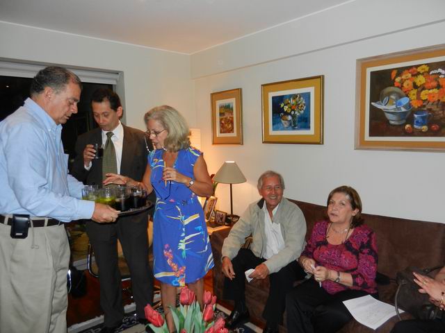 Gathering at Fernando and Gringas place