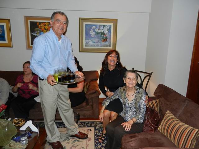 Gathering at Fernando and Gringas place