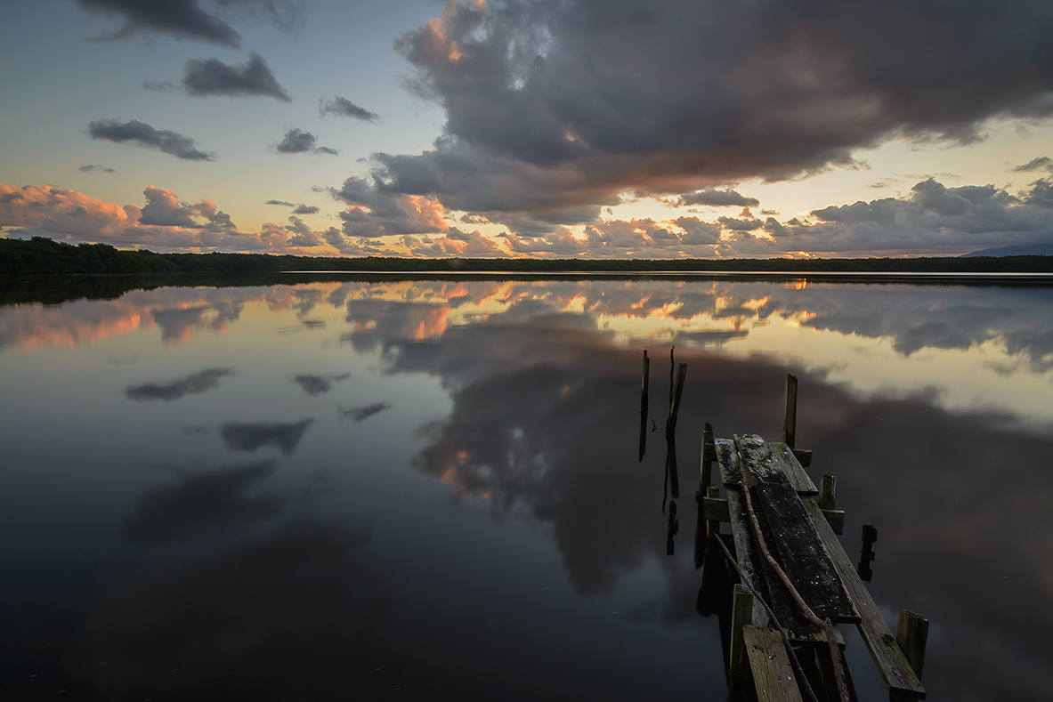 Sunrise at the lagoon