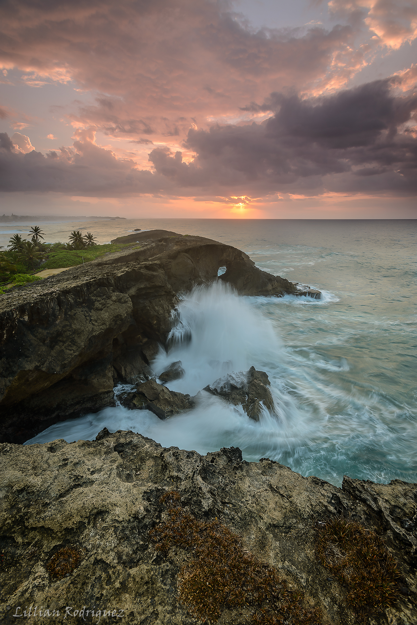 High surf