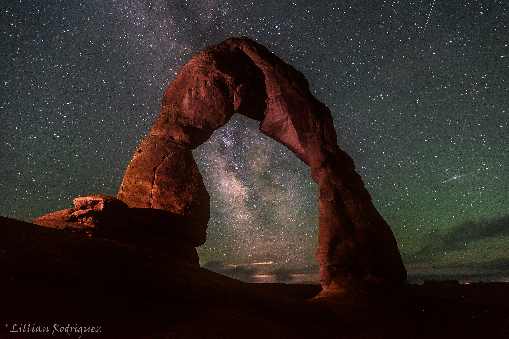 Milky Way at the Delicate Arch
