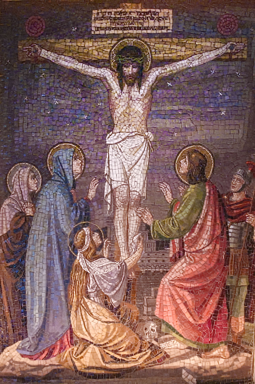 12th station of the Cross Jesus dis on the Cross St Francis Xavier Catholic church LaGrange Il IMG_7598.jpg