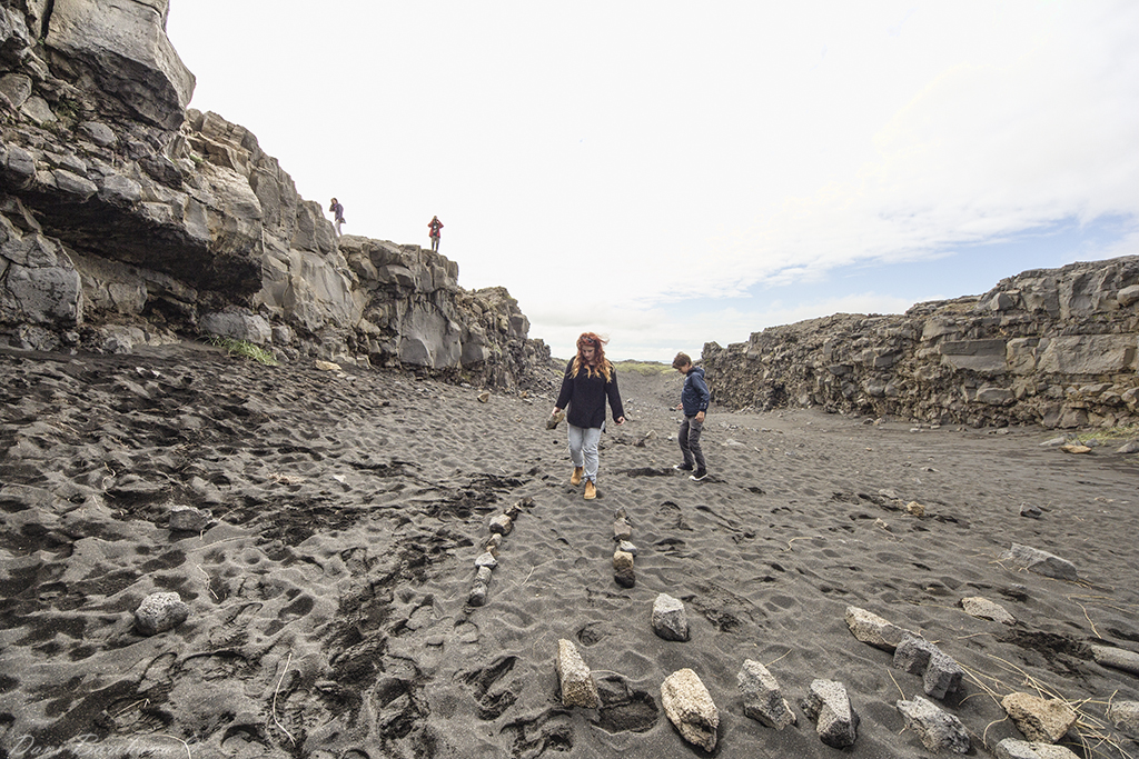 The Bridge between two continents at Sandvík