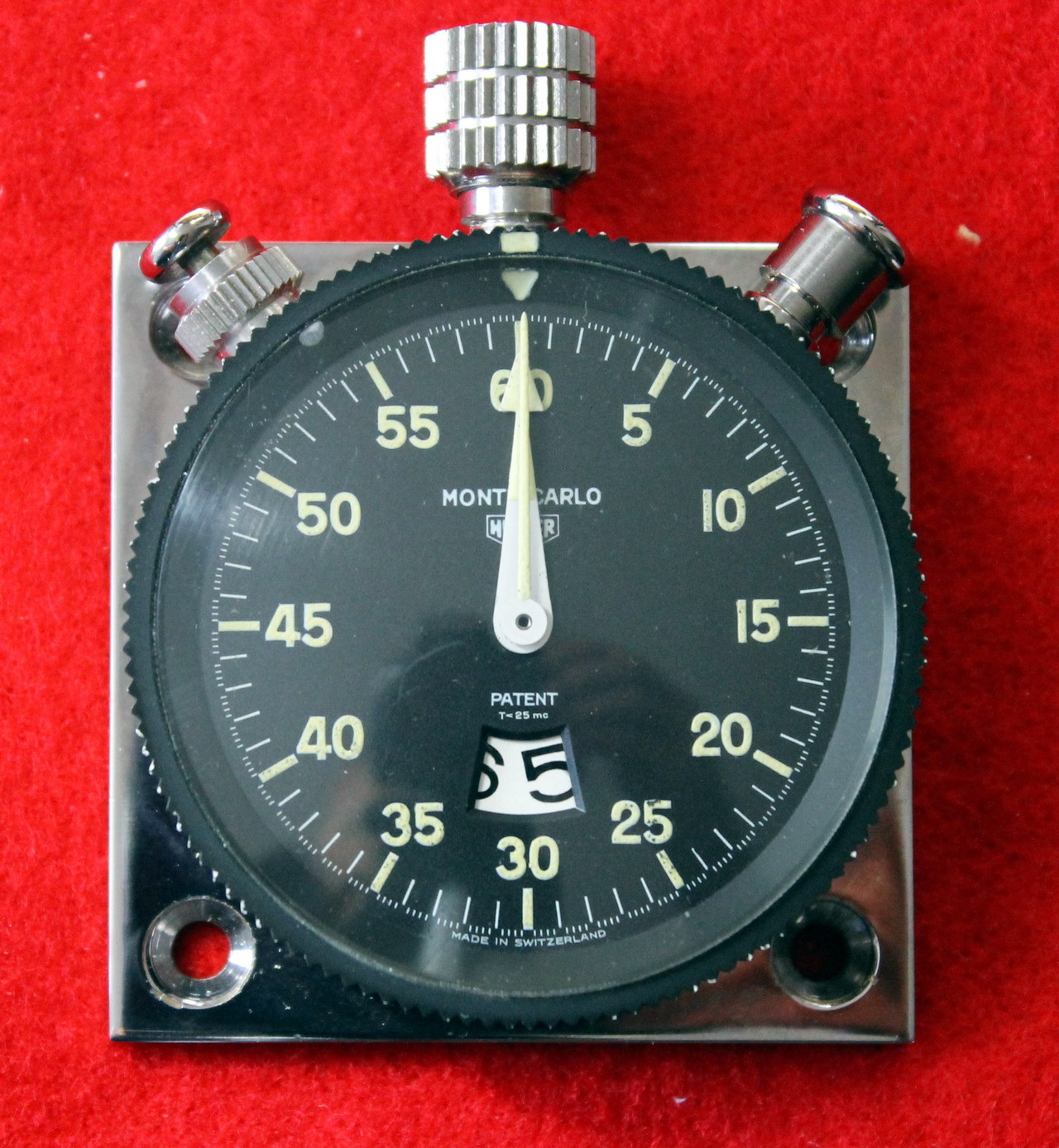 Heuer Monte Carlo 12-Hrs 3-Button Rallye Timer, Used - eBay Photo 1