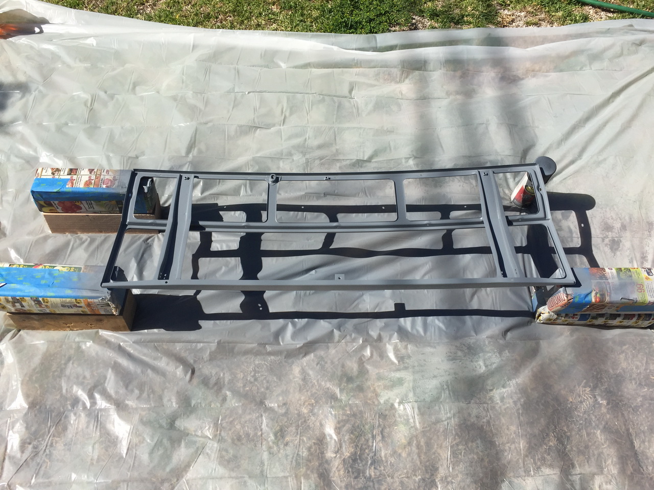 914-6 GT Engine Bay Lid Frame (completed 20160902) - Photo 1