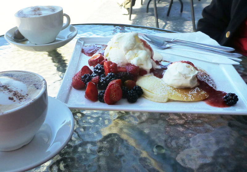 Shared pancake