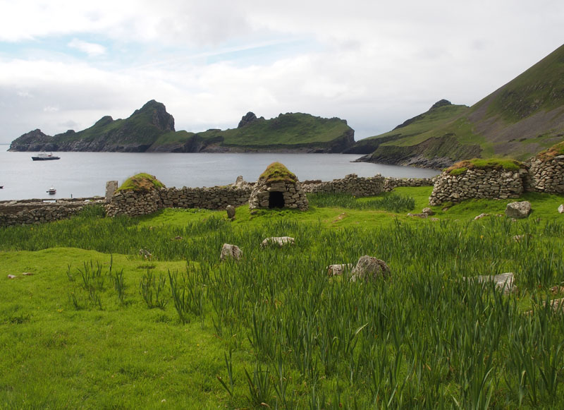The original village was here