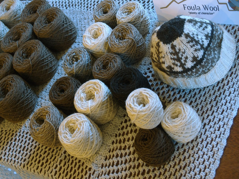 1922: Local wool on sale