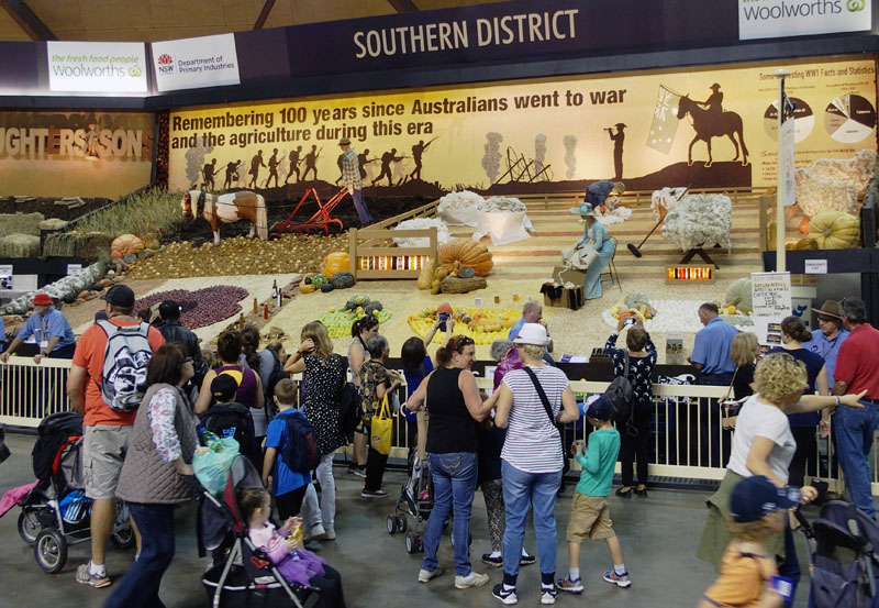 Agricultural exhibit