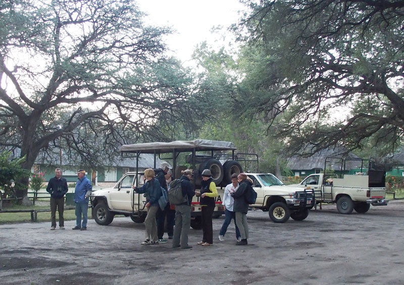 z4230955: At the entrance to Hwange N.P.
