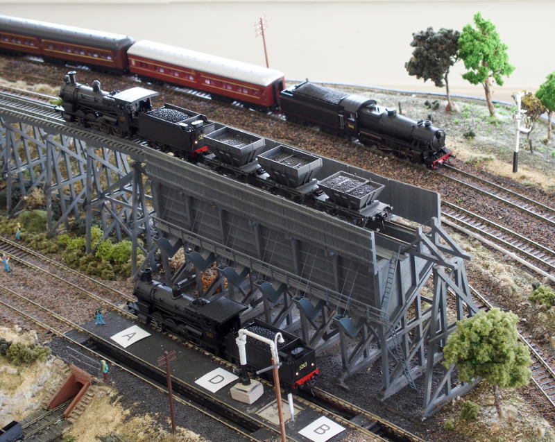 Model of the coal loader