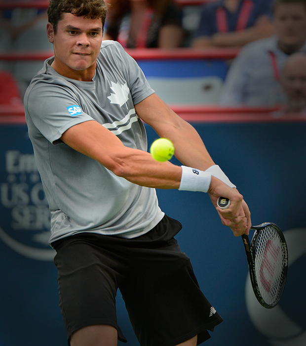 3rd round play against DEL POTRO (ARG)