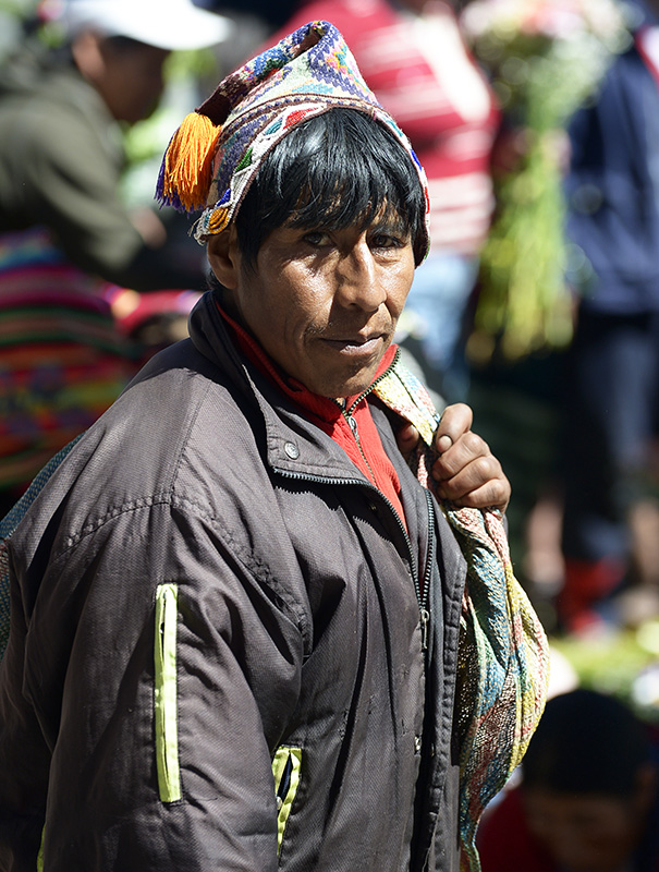 Sunday Pisac market.Peru