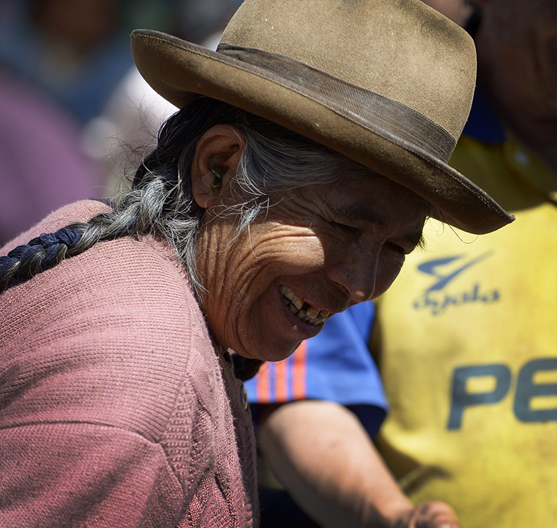 Sunday Pisac market.Peru