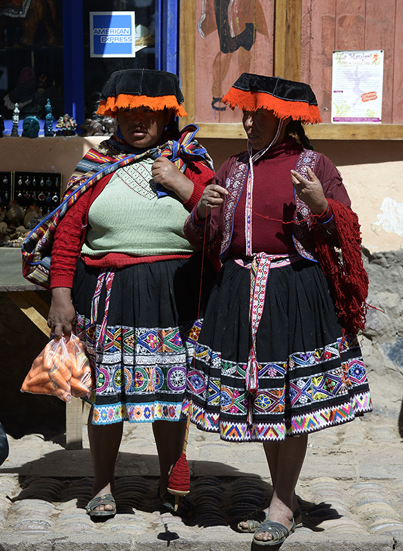 Sunday Pisac market.Peru