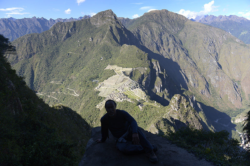 view from Huayna Picchu