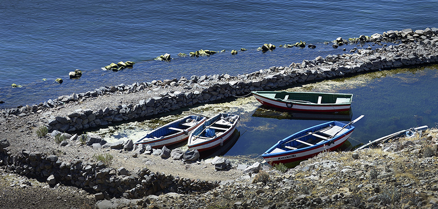Amantani island landscape