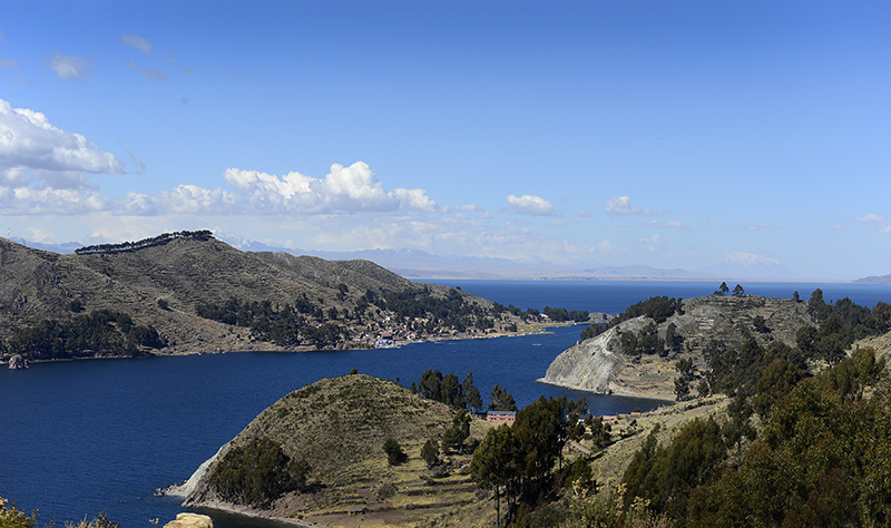 Tiquina Strait  near Copacabana